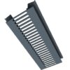 Anthracite Grey Smooth Finish-continuous Vent Trim-5m