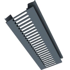 Anthracite Grey Smooth Finish-continuous Vent Trim-5m