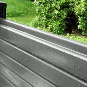 Carbon Grey Upvc Fencing System