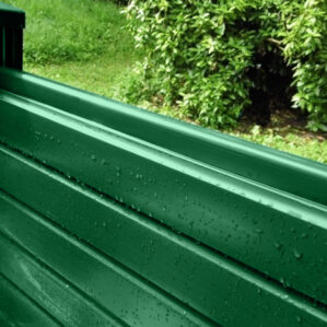 Green Vinyl Upvc Fencing