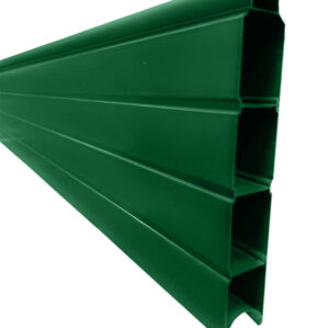 Green Vinyl Upvc-Fencing Panel-1825mm x 300mm