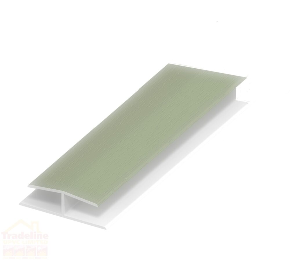 Chartwell Green Subtle Grained Finish-Soffit Board-H/Joint Trim-5m