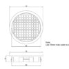 White Round-Soffit Vents - Image 2
