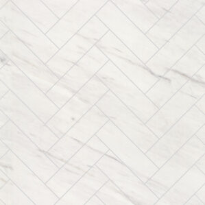 Levanto Marble Herringbone Tile  Waterproof Laminated Shower Wall Panels