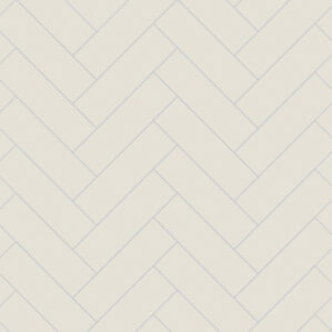 White Grey Herringbone Tile  Waterproof Laminated Shower Wall Panels