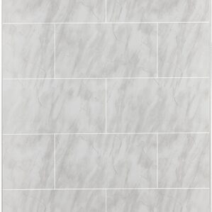 Light Grey Tile 100% Waterproof Showerwall Panels