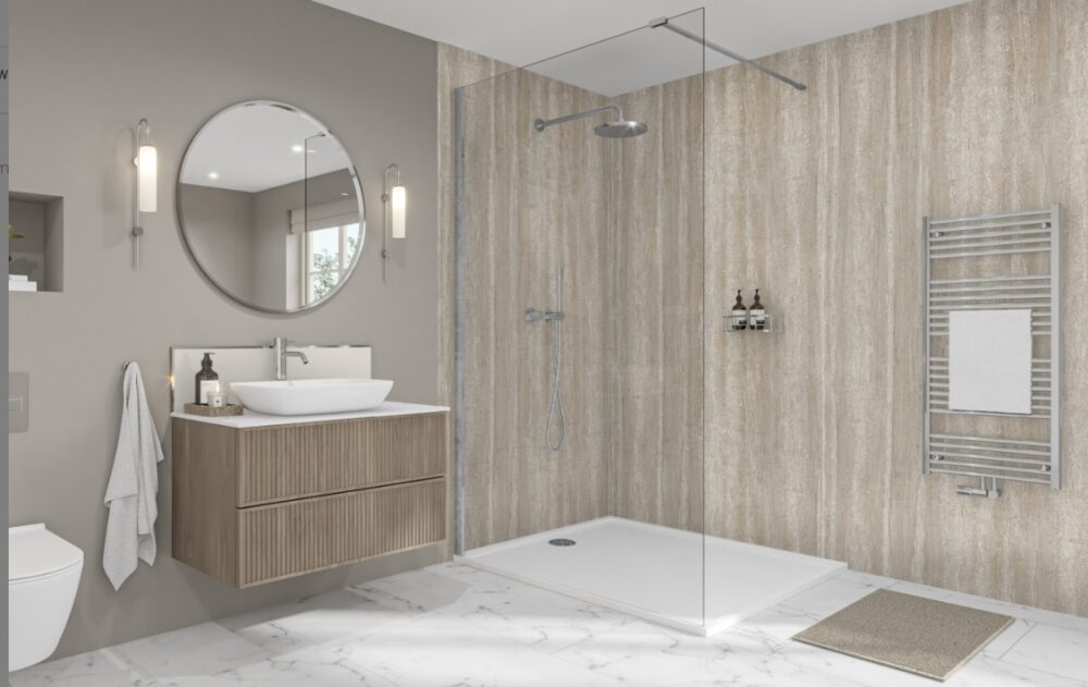 Alpenina Marble 100% Waterproof Wetwall Panels - Image 3
