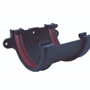 Black Cast Effect Guttering & Downpipes 1/2 Round
