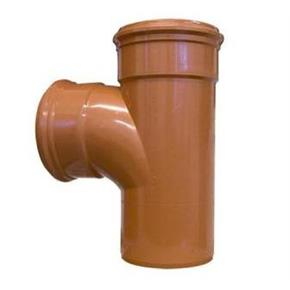 Underground 110mm T Branch Double Socket