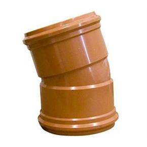 Underground 110mm-15° Double Socket Bend