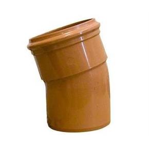 Underground 110mm-15° Single Socket Bend