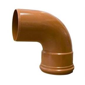 Underground 110mm-90° Single Socket Bend
