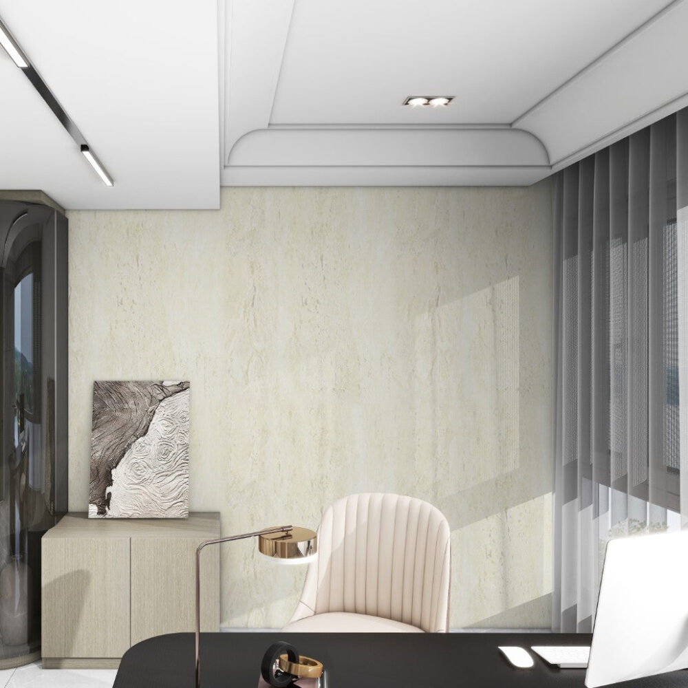 Solidcore Wall panel - Concrete Beige 600mm x 2400mm x 8mm - 2 Pack - Image 3